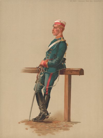 Ulan，Sachsische Guard-Ulan，NCO 作者 法语学校