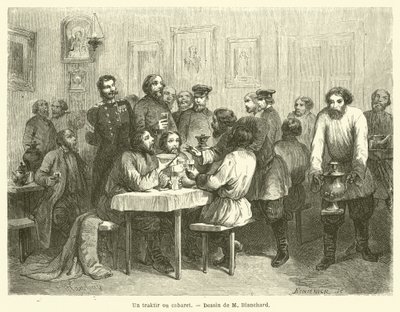 traktir 或歌舞表演（雕刻） 作者 French School
