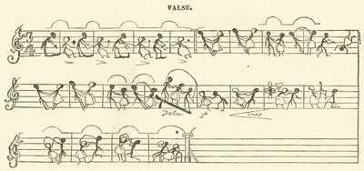 Valse (engraving) 作者 法语学校