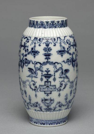 花瓶，圣云瓷器厂，约1695年至1700年 作者 法语学校