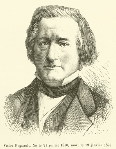 Victor Regnault，1810年7月21日出生，于1878年1月19日去世 作者 法语学校