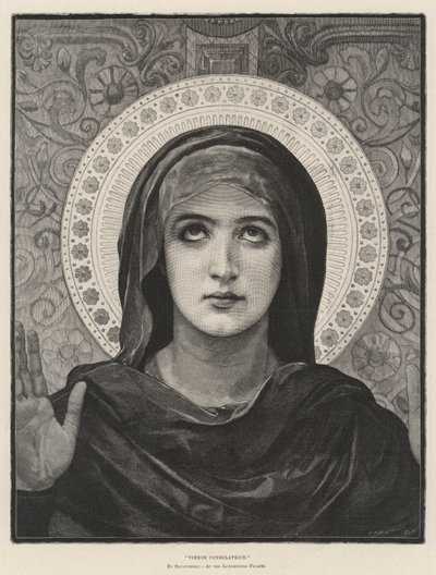 Vierge Consolatrice，位于卢森堡宫 作者 法语学校