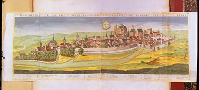 1646年布尔日和贝里大学的视图 作者 法语学校
