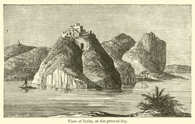 View of Ibrim, at the present day (engraving) 作者 法语学校