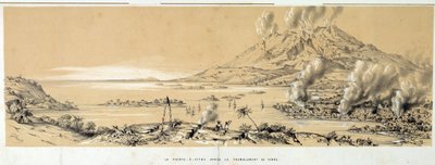 2月8日地震后的皮特尔角（Pointe-a Pitre）景观 作者 法语学校