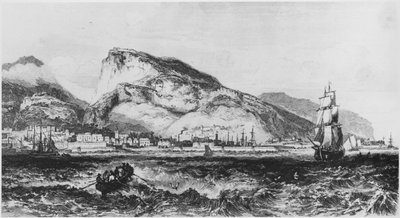 路易港，毛里求斯的视图，来自Iles de lAfrique的插图，来自Armand dAvezac（1798-1875）巴黎，1848年出版 作者 法语学校