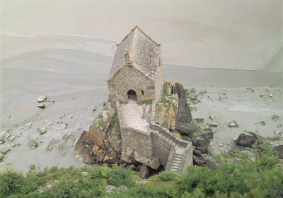 Chapelle Saint-Aubert，13-14世纪的景色 作者 法语学校