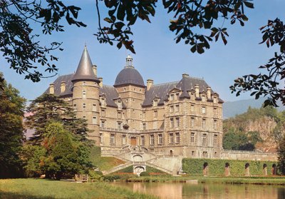 Chateau de Vizille的视图，为1611-19的Lesgiuieres警察建造 作者 法语学校