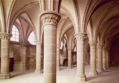 Salle des Chevaliers的视图，以前是写字间 作者 法语学校