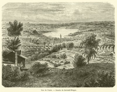 Vue de Truro (engraving) 作者 法语学校