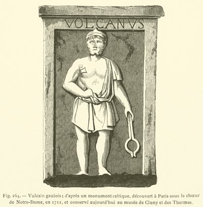 Vulcain gaulois (engraving) 作者 法语学校
