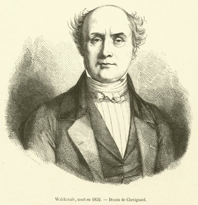 Walckenaer，mort en 1852 作者 法语学校