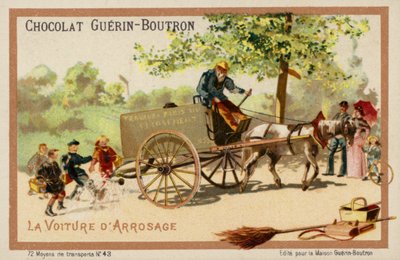 Watercart (chromolitho) 作者 法语学校