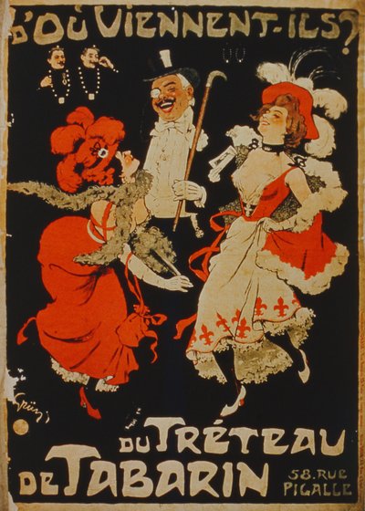 他们从哪里来？来自巴黎Pigalle的Treteau de Tabarin 作者 法语学校