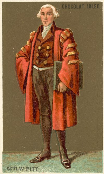 威廉皮特长老（1708-1778），英国政治家 作者 法语学校