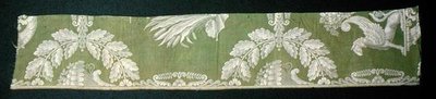 编织的丝绸，约1800-10（丝绸）。 作者 法语学校