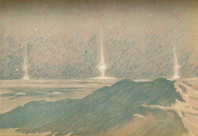 1893年11月，极夜开始时的月光现象 作者 弗里德约夫·南森