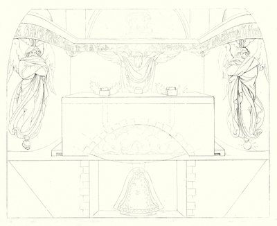 席勒的《冯德格洛克的谎言》或《钟声》的插图（版画） 作者 弗里德里希·奥古斯特·莫里茨·雷茨奇