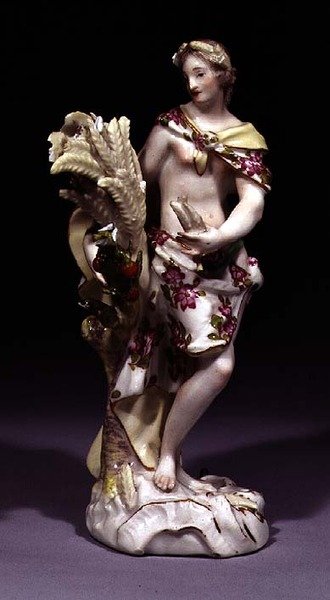 夏天的寓言，c.1752（瓷器） 作者 Friedrich Elias I Meyer
