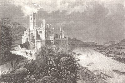 Castle Stolzenfels 作者 弗里德里希·福尔茨