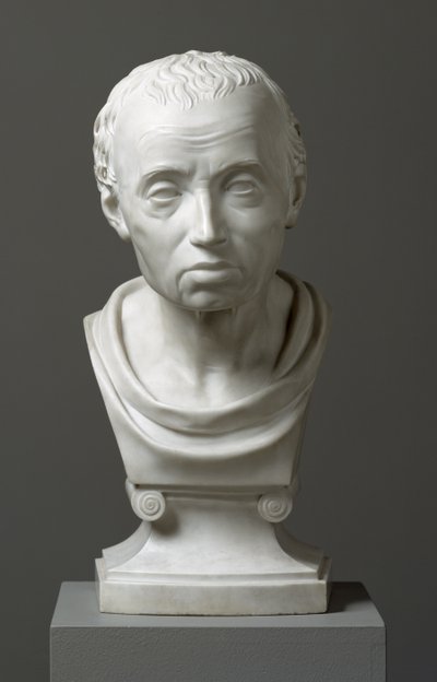 1801年（大理石）伊曼纽尔康德（1724-1804）的肖像 作者 Friedrich Hagemann