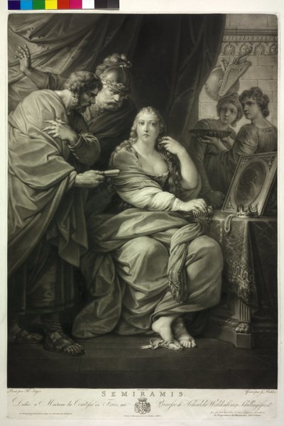 亚述王后塞米拉米斯 作者 Friedrich Heinrich Fuger