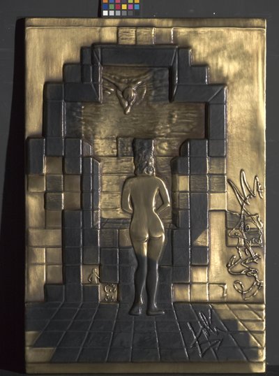 林肯在大理寺（青铜浮雕） 作者 弗里德里希·约翰·沃尔兹