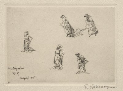 Haymakers, 1916. 作者 弗里德里希·卡尔摩根