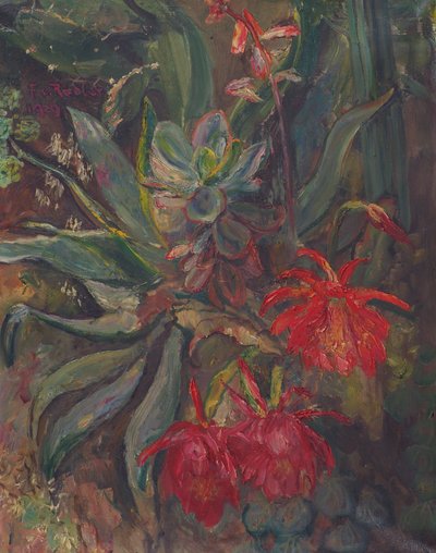 开花的仙人掌 作者 弗里德里希·拉德勒