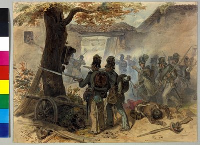 1848 年城市战争 作者 弗里茨·阿勒曼德（Fritz L'Allemand）