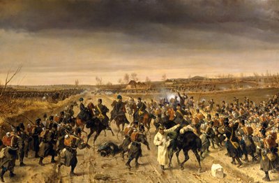 1864 年 2 月 3 日的奥伯塞克战役 作者 弗里茨·拉勒曼