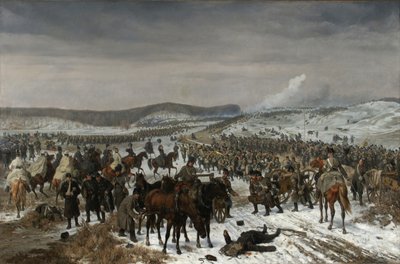 1864 年 2 月 6 日的奥韦尔湖战役 作者 弗里茨·拉勒曼