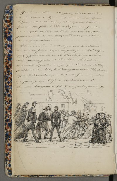 插图摘自国家图书馆的私人档案，标题为《1856年挪威之旅》，作者为弗里茨-冯-达德尔。 作者 弗里茨·冯·达德尔