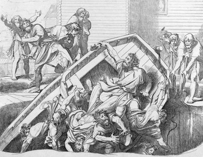 1839年之前，奥尔加斯（Olgas）向Drevlians报仇 作者 费奥多尔·安东诺维奇·布鲁尼