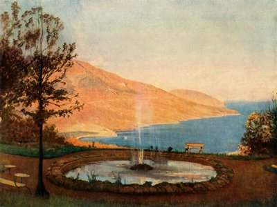 克里米亚的埃里克喷泉旁》，1873年，1965年。 作者 费奥多尔·瓦西里耶夫