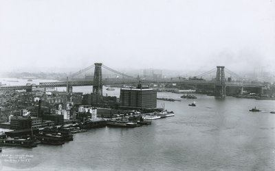 威廉斯堡大桥，1909年 作者 GP堂和儿子