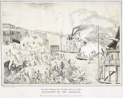 新奥尔良1849年11月15日，星期四，美国路易斯安那州爆炸5点。 1849年（色谱） 作者 G.（之后）托尔蒂