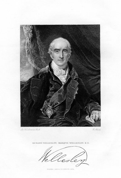 理查德·科利·韦斯利（Richard Colley Wesley），后来的韦尔斯利（1829年第一任侯爵韦尔斯利）。 作者 G Adcook
