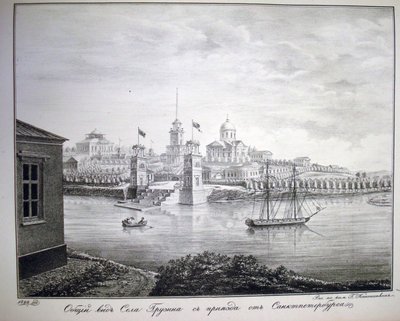 格鲁兹诺庄园，1821-1822年 作者 G.卡诺申金