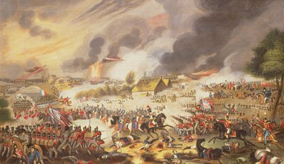 滑铁卢战役，1815年6月18日，1842年 作者 牛顿