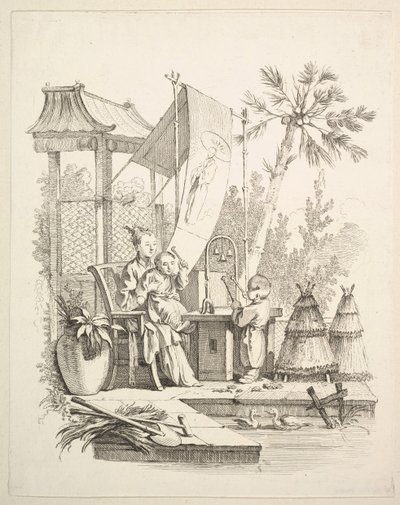 钟声，约。 1742。 作者 加布里埃尔·侯奎尔