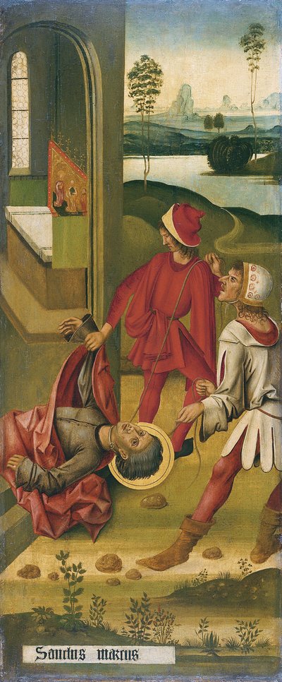 圣马克Mark难，1478年 作者 加布里埃尔·马莱斯基彻（GabrielMälesskircher）