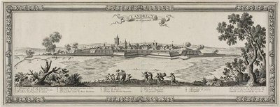 Landrecy 和 Heynault，1631 年 作者 加布里埃尔·佩雷尔