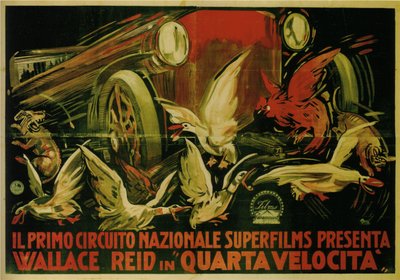 华莱士·里德（Wallace Reid），《电影双速》，1920年 作者 加布里埃尔·加兰塔拉