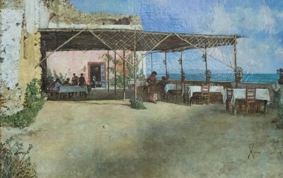 波西利波的小酒馆 作者 加埃塔诺·埃斯波西托（Gaetano Esposito）