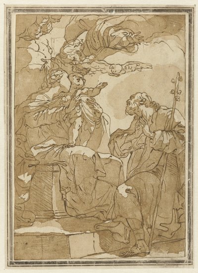 神圣家族 作者 加埃塔诺·甘多尔菲（Gaetano Gandolfi）