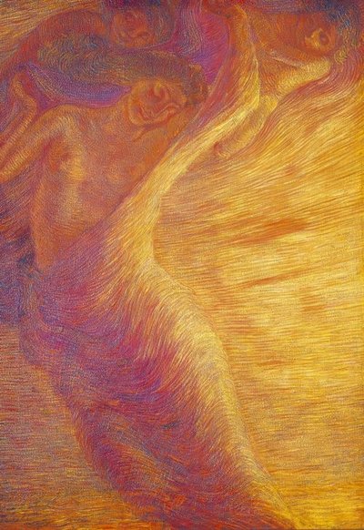 一天 作者 加埃塔诺·普雷维亚蒂（Gaetano Previati）