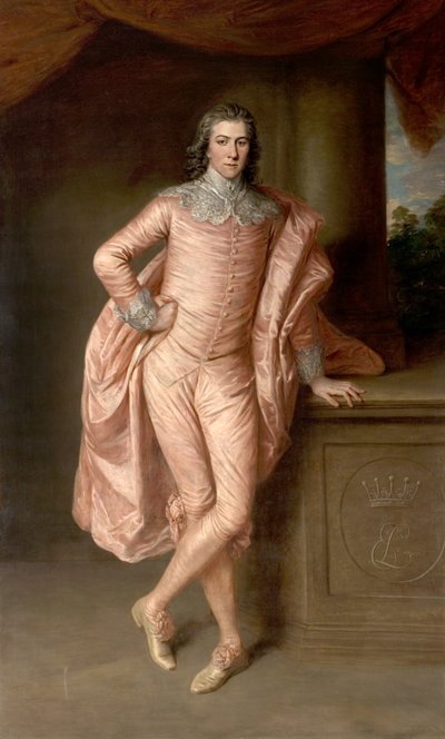 亨利费恩斯佩勒姆克林顿 作者 Gainsborough Dupont