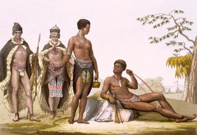第二卷开普省的冈基霍屯督人，约1820-39年。 作者 加洛·加里纳（Gallo Gallina）