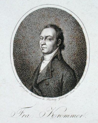 弗朗茨-克罗默（1759-1831），由让-奈德尔雕刻 作者 甘道夫·恩斯特（后）Stainhauser